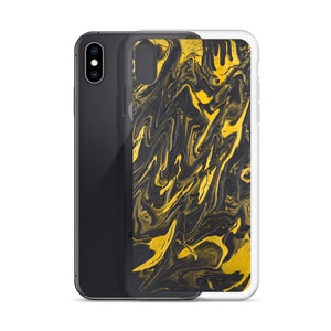 Gold Marble iPhone Case
