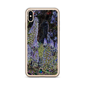 Neon Lilacs iPhone Case