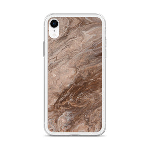 Brown Marble iPhone Case