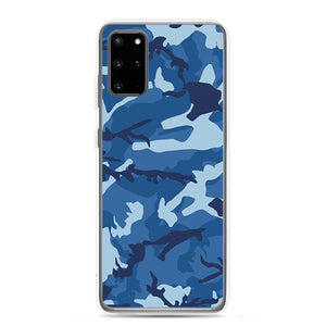 Blue Camouflage Samsung Case