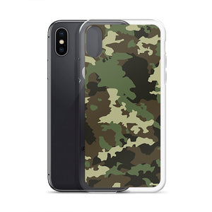 Green Camouflage iPhone Case
