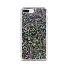 Load image into Gallery viewer, Neon Leaves iPhone Case