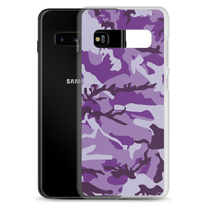 Purple Camouflage Samsung Case