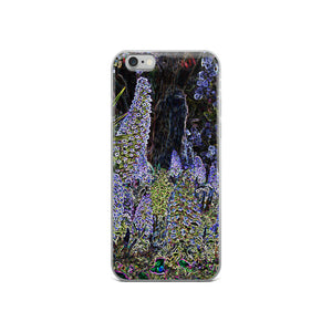 Neon Lilacs iPhone Case