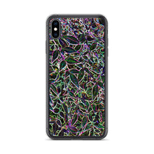 Load image into Gallery viewer, Neon Leaves iPhone Case