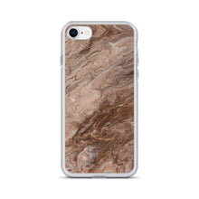 Load image into Gallery viewer, Brown Marble iPhone Case