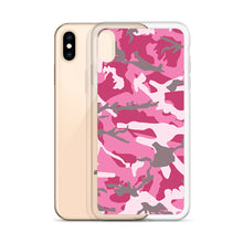 Load image into Gallery viewer, Pink Camouflage iPhone Case
