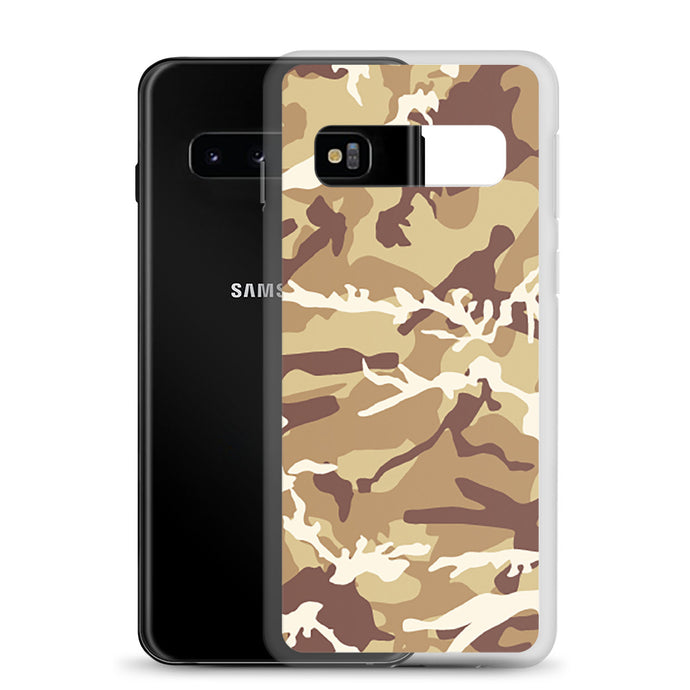 Brown Camouflage Samsung Case