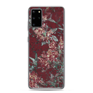 Crimson Floral Samsung Case