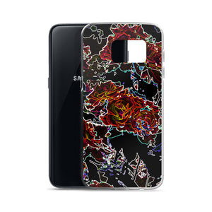 Neon Roses Samsung Case