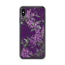 Load image into Gallery viewer, Purple Floral iPhone Case