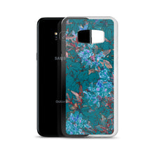 Load image into Gallery viewer, Turquoise Floral Samsung Case