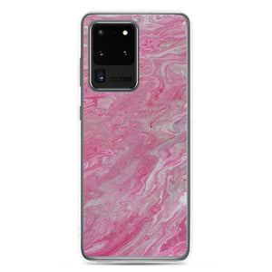 Pink Marble Samsung Case