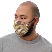 Load image into Gallery viewer, Brown Camouflage Face Mask