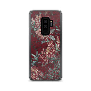 Crimson Floral Samsung Case