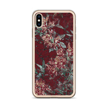 Load image into Gallery viewer, Crimson Floral iPhone Case