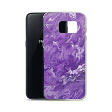 Load image into Gallery viewer, Purple Marble Samsung Case