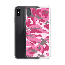 Load image into Gallery viewer, Pink Camouflage iPhone Case