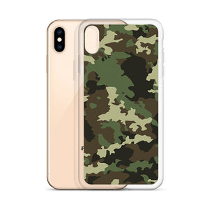 Green Camouflage iPhone Case