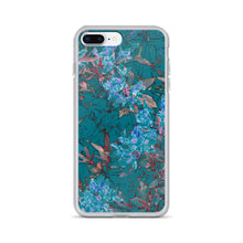 Load image into Gallery viewer, Turquoise Floral iPhone Case
