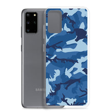 Load image into Gallery viewer, Blue Camouflage Samsung Case