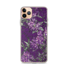 Load image into Gallery viewer, Purple Floral iPhone Case