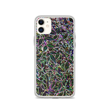 Load image into Gallery viewer, Neon Leaves iPhone Case