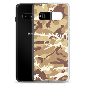 Brown Camouflage Samsung Case