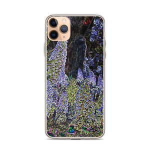 Neon Lilacs iPhone Case