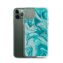 Load image into Gallery viewer, Turquoise Marble iPhone Case