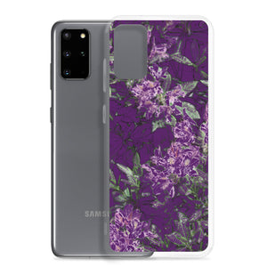 Purple Floral Samsung Case