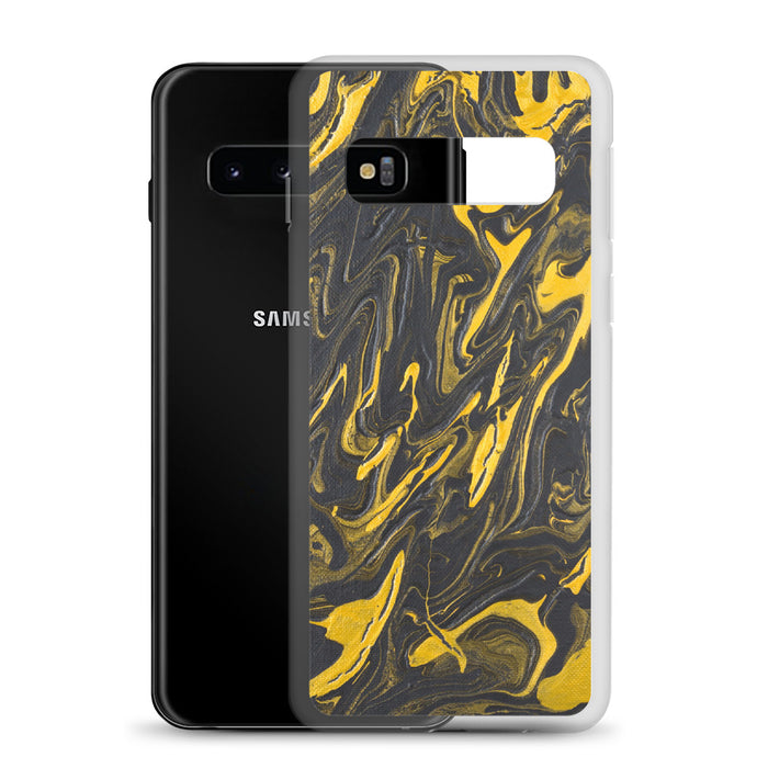 Gold Marble Samsung Case