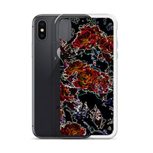Load image into Gallery viewer, Neon Roses iPhone Case