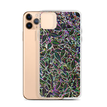 Load image into Gallery viewer, Neon Leaves iPhone Case