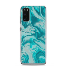 Load image into Gallery viewer, Turquoise Marble Samsung Case