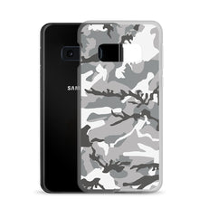 Load image into Gallery viewer, Grey Camouflage Samsung Case