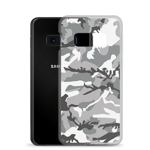 Grey Camouflage Samsung Case