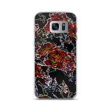 Load image into Gallery viewer, Neon Roses Samsung Case