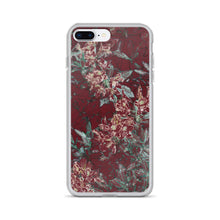 Load image into Gallery viewer, Crimson Floral iPhone Case