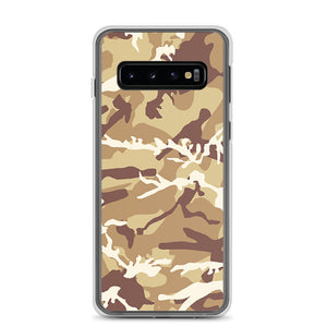 Brown Camouflage Samsung Case