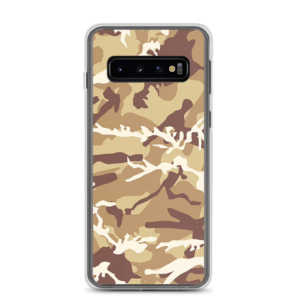 Brown Camouflage Samsung Case