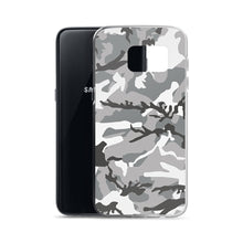 Load image into Gallery viewer, Grey Camouflage Samsung Case