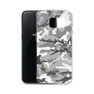 Grey Camouflage Samsung Case