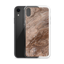 Load image into Gallery viewer, Brown Marble iPhone Case