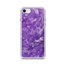 Load image into Gallery viewer, Purple Marble iPhone Case