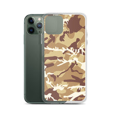 Load image into Gallery viewer, Brown Camouflage iPhone Case