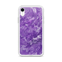 Load image into Gallery viewer, Purple Marble iPhone Case