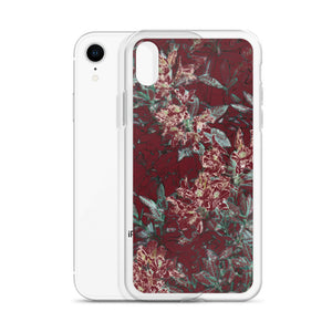 Crimson Floral iPhone Case