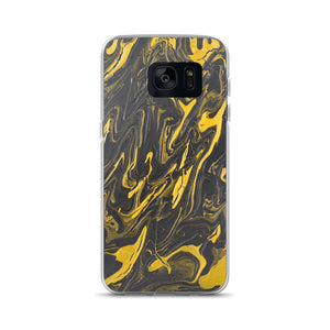 Gold Marble Samsung Case