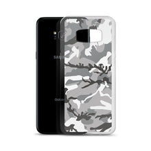 Load image into Gallery viewer, Grey Camouflage Samsung Case